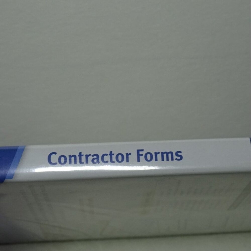 Contractor Forms CD Software Adams Blue White Sealed Case New - Picture 5 of 5